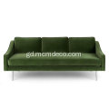 Sofa aodach uaine feur Mirage